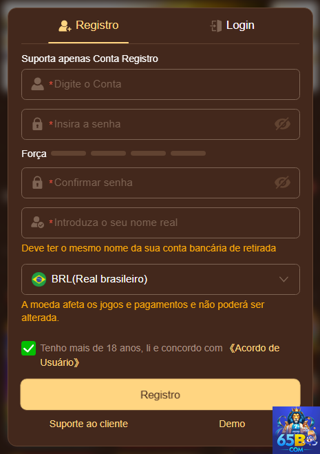 Recompensas VIP 65b.com